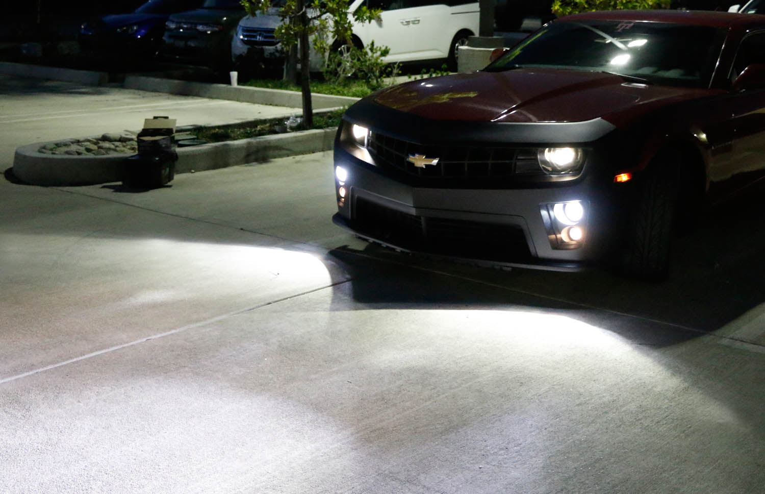 20W CREE LED Halo Ring Daytime Running Lights & Fog Lamps for 2010-2013 Chevy Camaro - DRL Angel Eyes for Enhanced Visibility & Style
