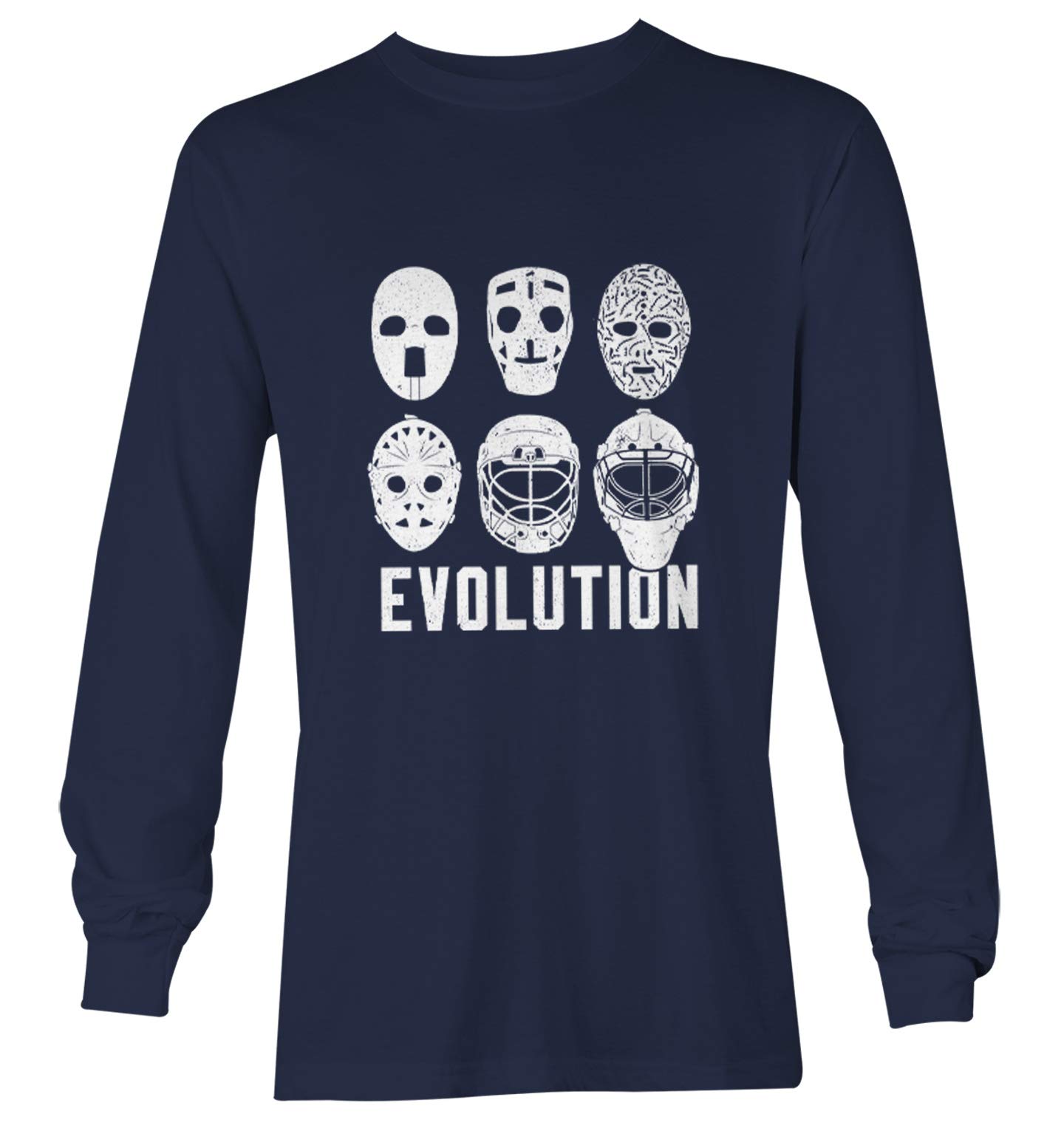 Evolution of Hockey Mask - Youth Goalie T-Shirt for Ice Hockey Players | Comfortable Sports Apparel for Training & Games