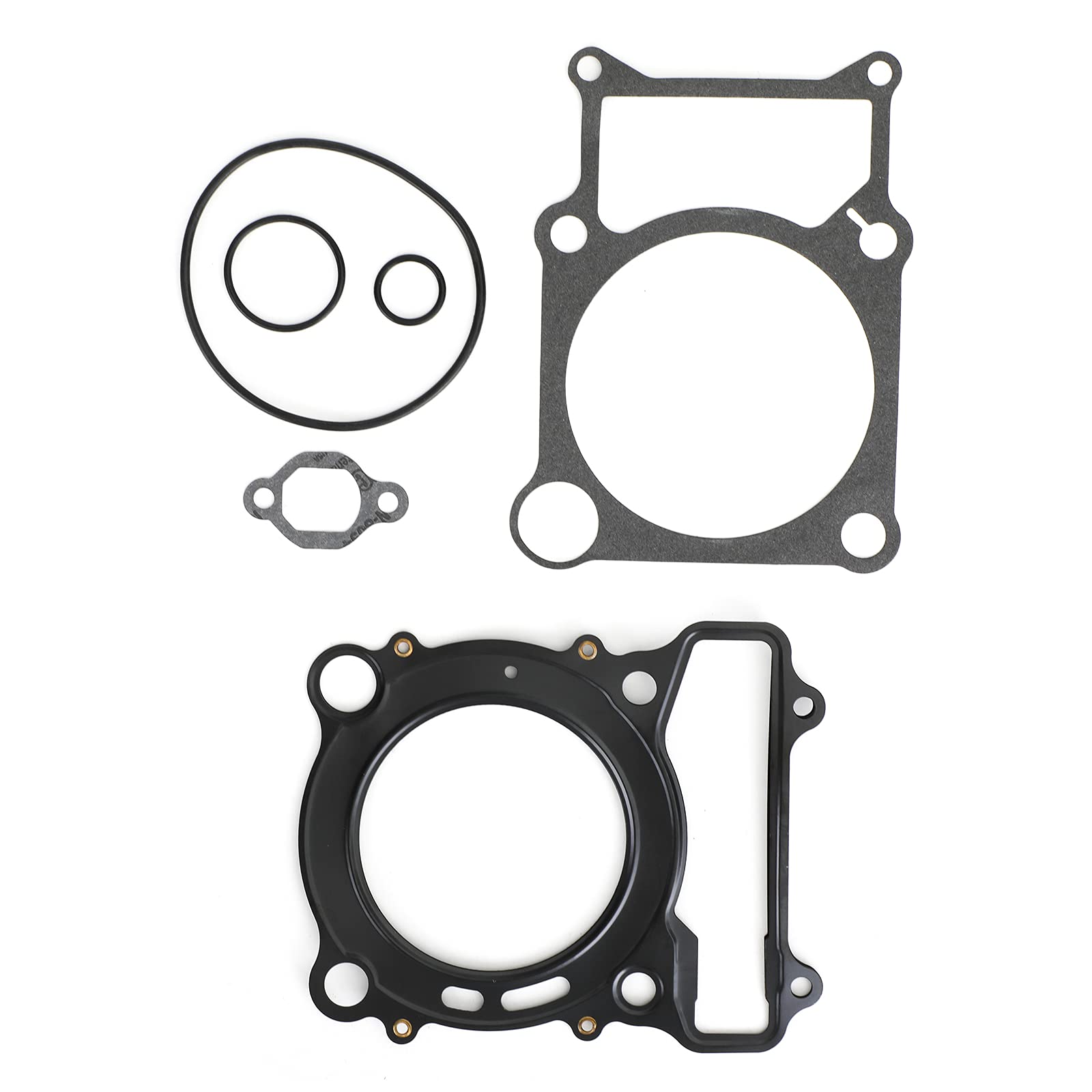 84.5mm Cylinder Piston Gasket Kit Compatible with Yamaha Kodiak 400 (2000-2006) & Grizzly 400 (2007-2008) - ATV Engine Repair & Maintenance Replacement Parts