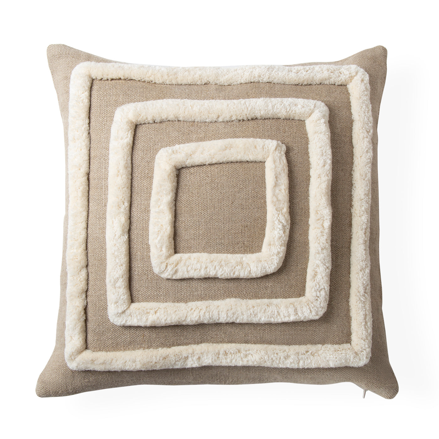 Pimlico Squares Pillow - Stylish Decorative Throw Pillow for Sofa, Bed & Home Decor - Perfect for Living Room, Bedroom & Cozy Spaces