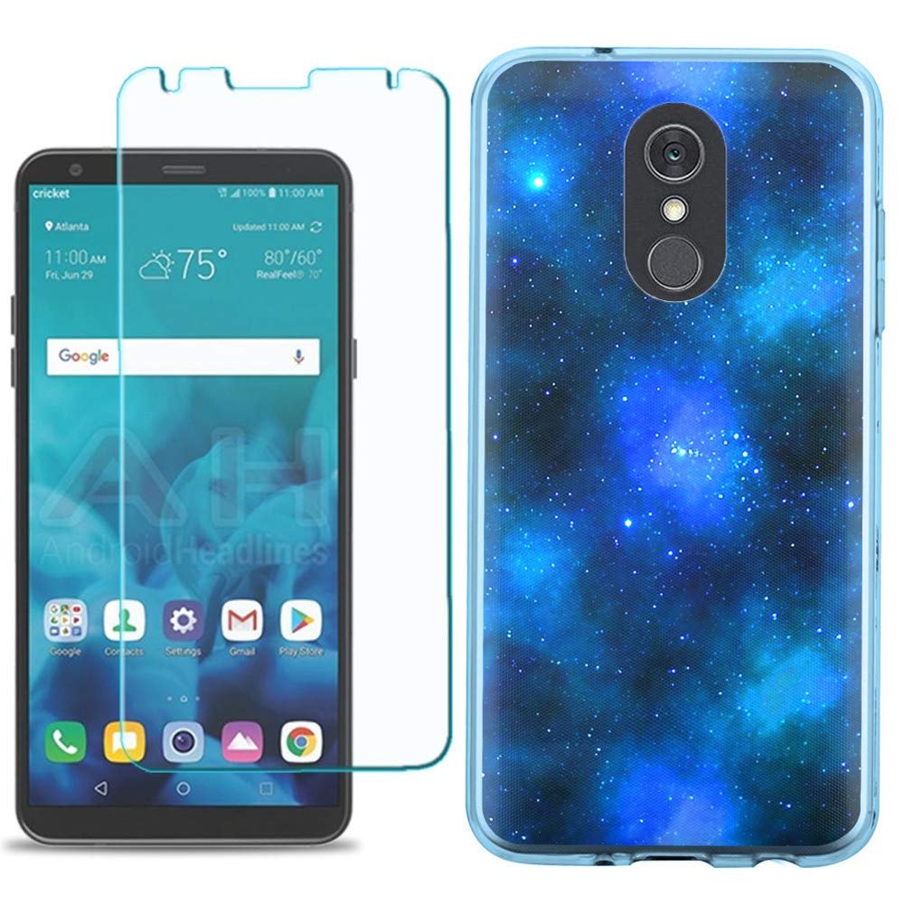 LG Stylo 5 Case with Screen Protector - Slim TPU Cover for Protection | Space Design for Daily Use