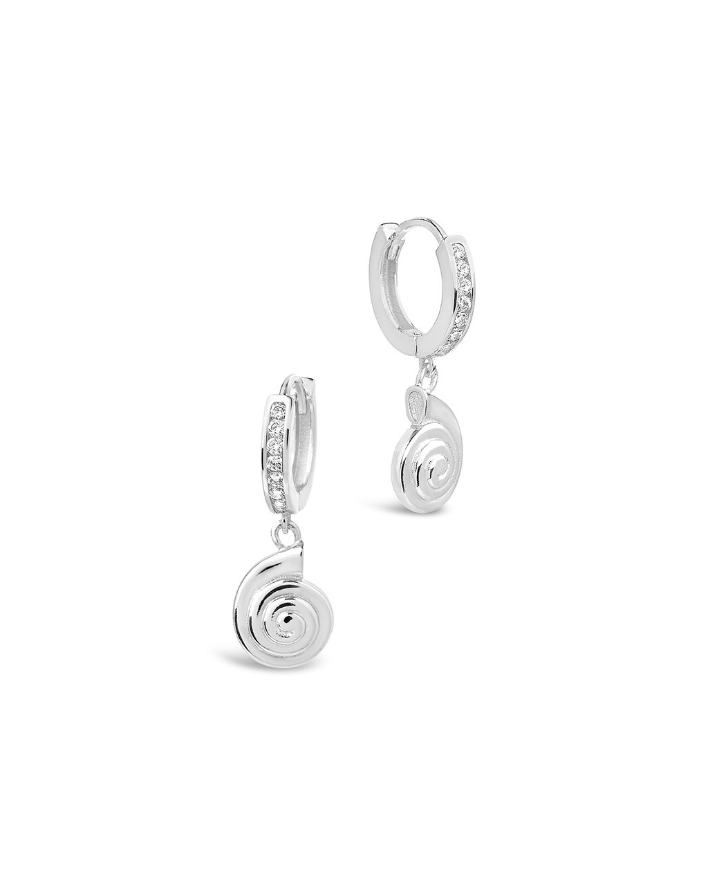 Shark Eye Micro Hoops Earrings - 14K Gold Plated Tiny Hoop Earrings for Women, Minimalist Dainty Everyday Jewelry - Perfect for Work, Date Night & Casual Outfits