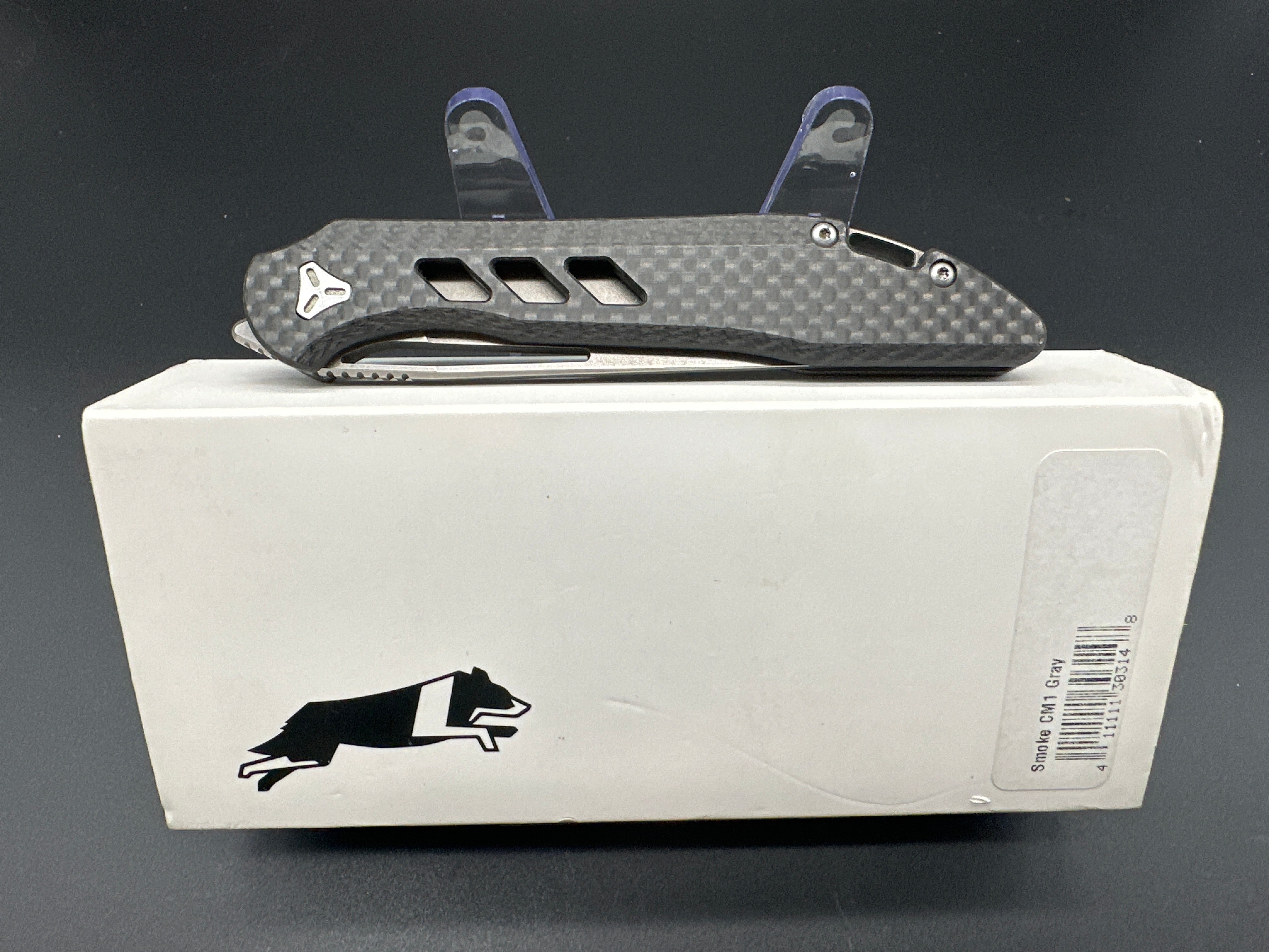 Boos Blades Smoke CM1 Folding Pocket Knife - Premium EDC Knife for Outdoor, Camping & Everyday Carry | Sharp & Durable Stainless Steel Blade