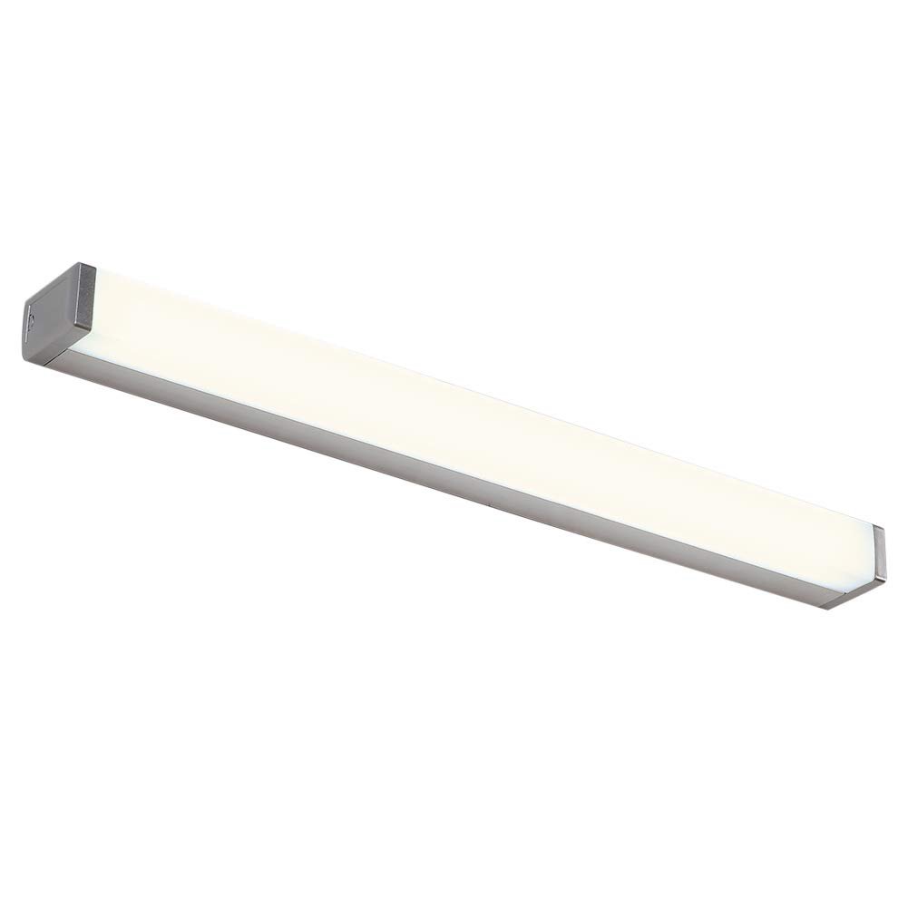 12 Inch 8W LED Vanity Light Fixture - 4000K Natural White Light - IP44 Waterproof - Modern Aluminum Bathroom Mirror Lighting - Perfect for Makeup Vanity, Dressing Room & Bathroom Mirror Front Lighting