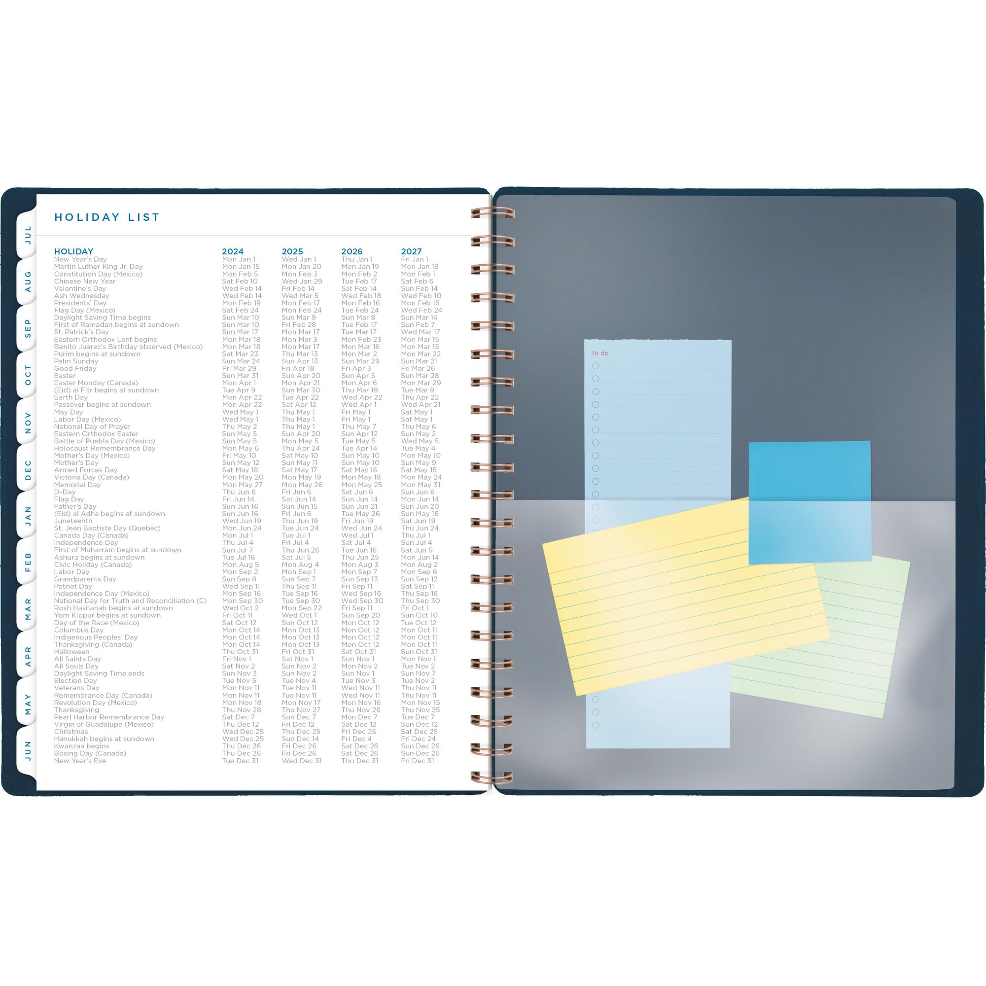 AT-A-GLANCE 2024-2025 Academic Planner - Weekly & Monthly Calendar, 8.5