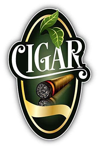 Premium Waterproof Vinyl Cigar Label Decal Sticker - 5