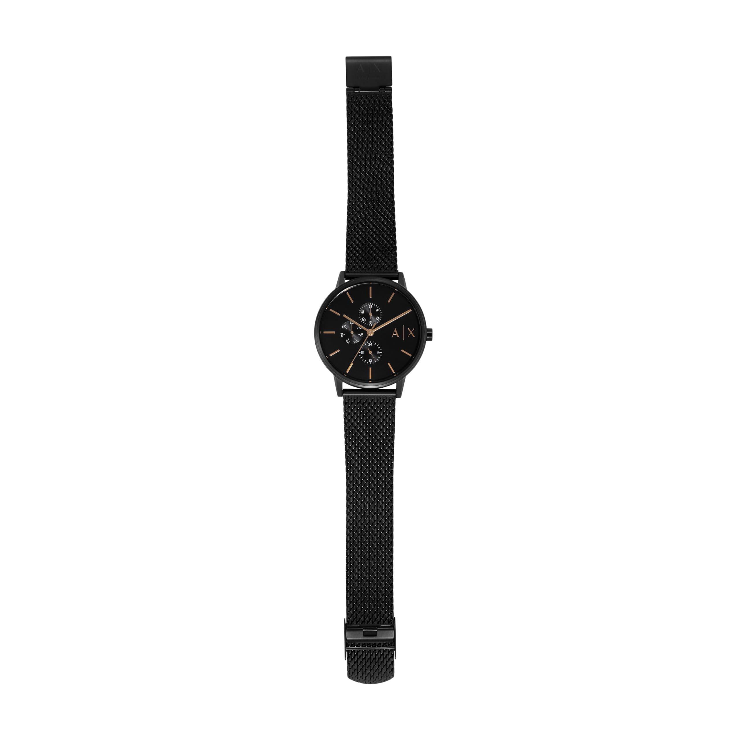 AX Armani Exchange Men's Analog Watch - Stainless Steel or Leather Band, 3-Hand Display - Perfect for Business, Casual & Formal Occasions