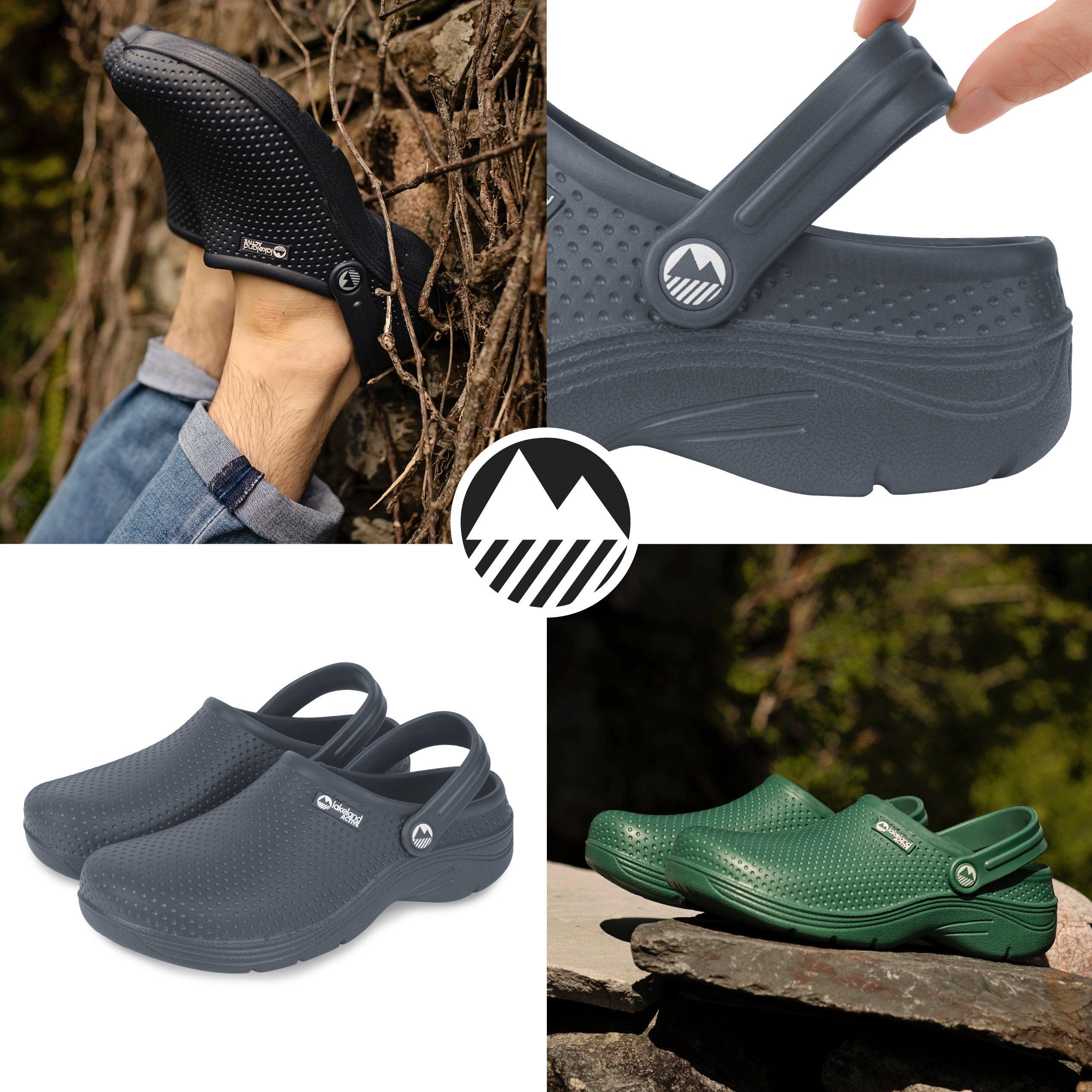 Men's Dockray Classic Garden Clogs - Comfortable Slip-Resistant Outdoor Shoes for Gardening, Yard Work & Beach Wear