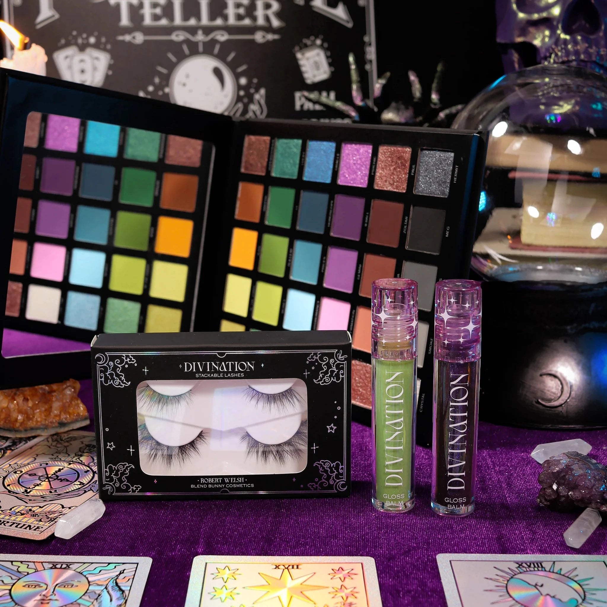 Divination Bundle - Tarot Cards, Crystal Ball & Pendulum Set for Psychic Readings, Spiritual Guidance & Fortune Telling | Perfect for Beginners & Professional Readers