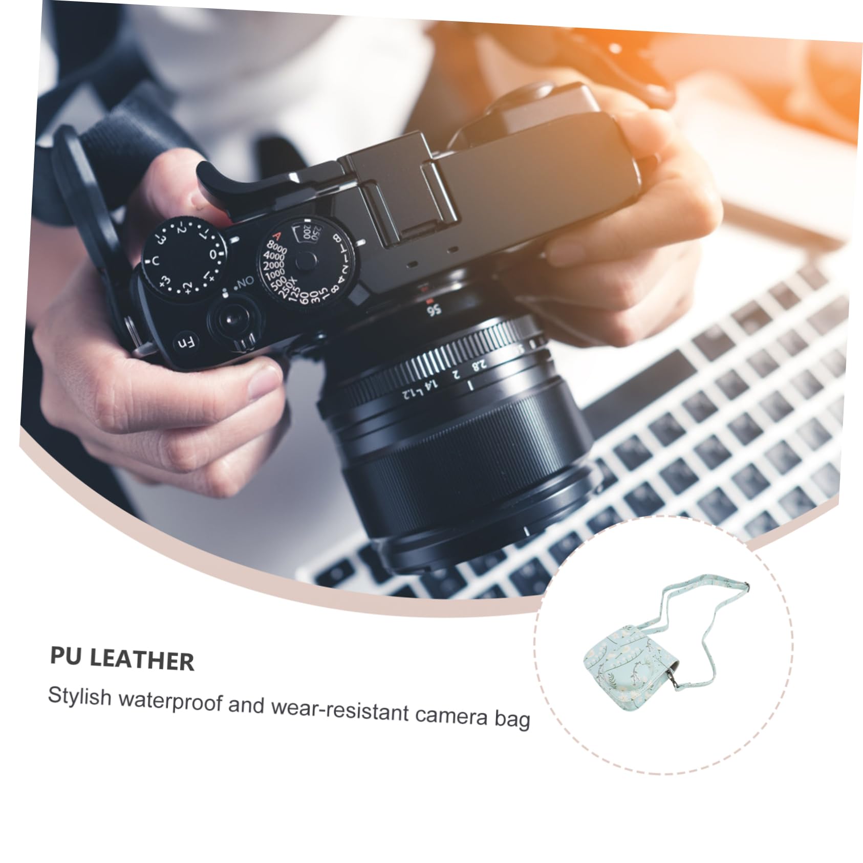 OSALADI 3-Pack Protective Camera Sleeves - Waterproof Instant Camera Case Cover for Fujifilm Instax Mini/Polaroid - Perfect for Travel, Parties & Photo Storage