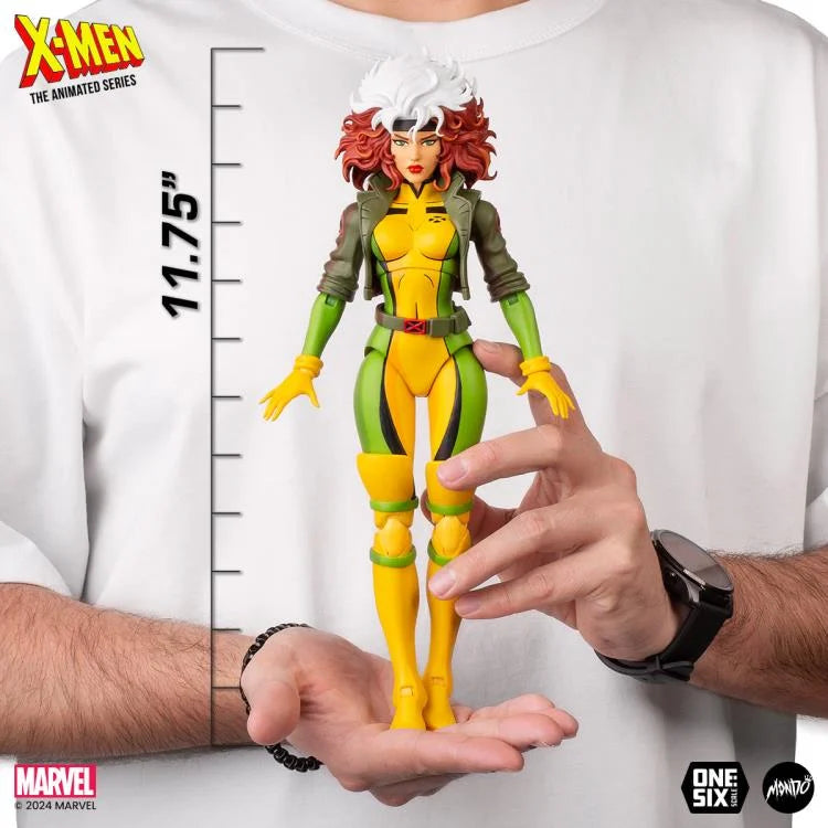 X-Men: The Animated Series Rogue 1/6 Scale Collectible Action Figure - Perfect for Marvel Fans, Display & Comic Book Collections