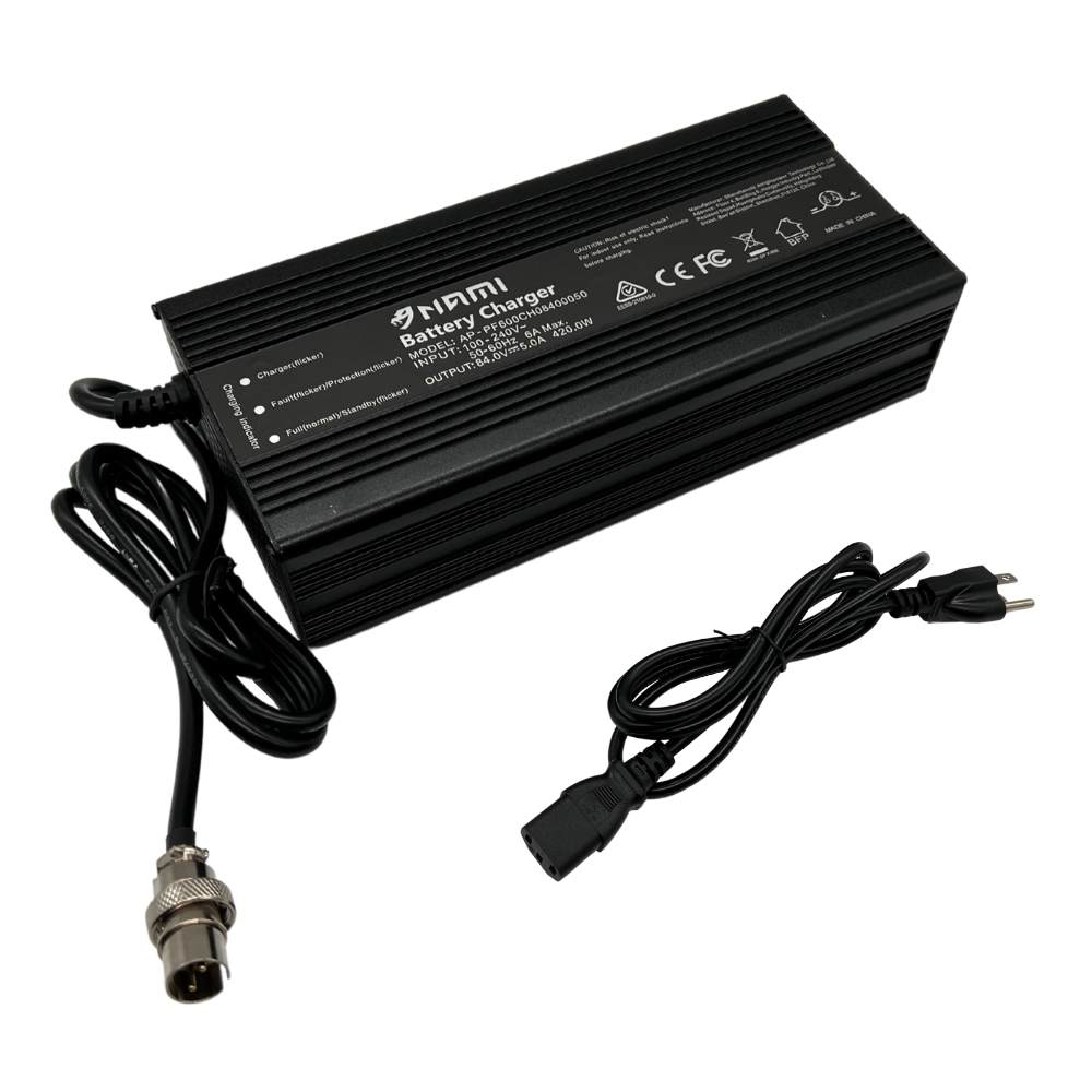 72V 5A Fast Charger for Burn E 2 Electric Scooter (2 Pin) - Quick Charging for Commuting & Outdoor Adventures