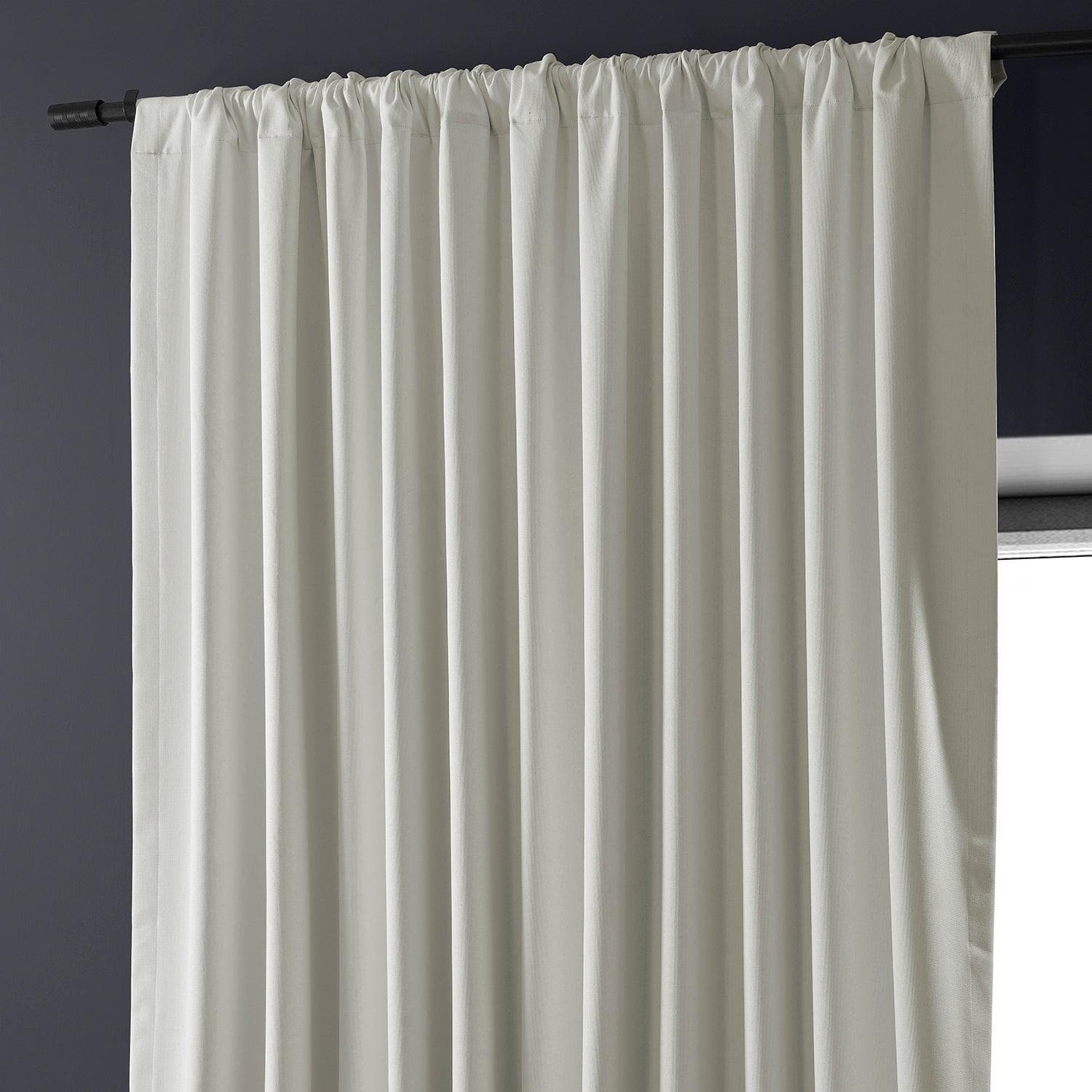 Off White Extra Wide Performance Linen Blackout Curtains for Bedroom & Living Room - Thermal Insulated Soundproof Window Drapes for Hotels & Home Decor