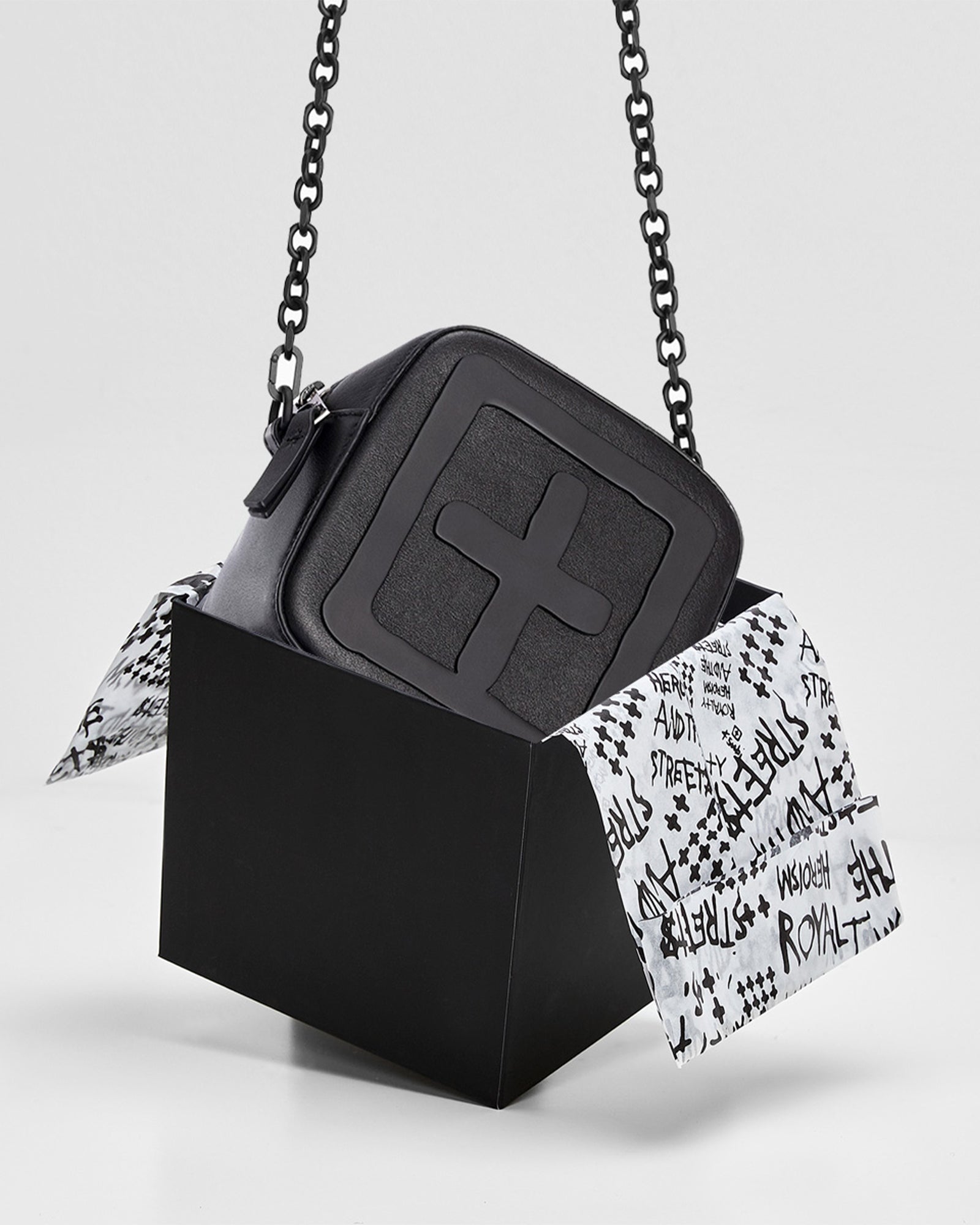 KUBE MINI BAG BLACK - Stylish Small Crossbody Bag for Women - Perfect for Everyday Use, Travel & Night Out