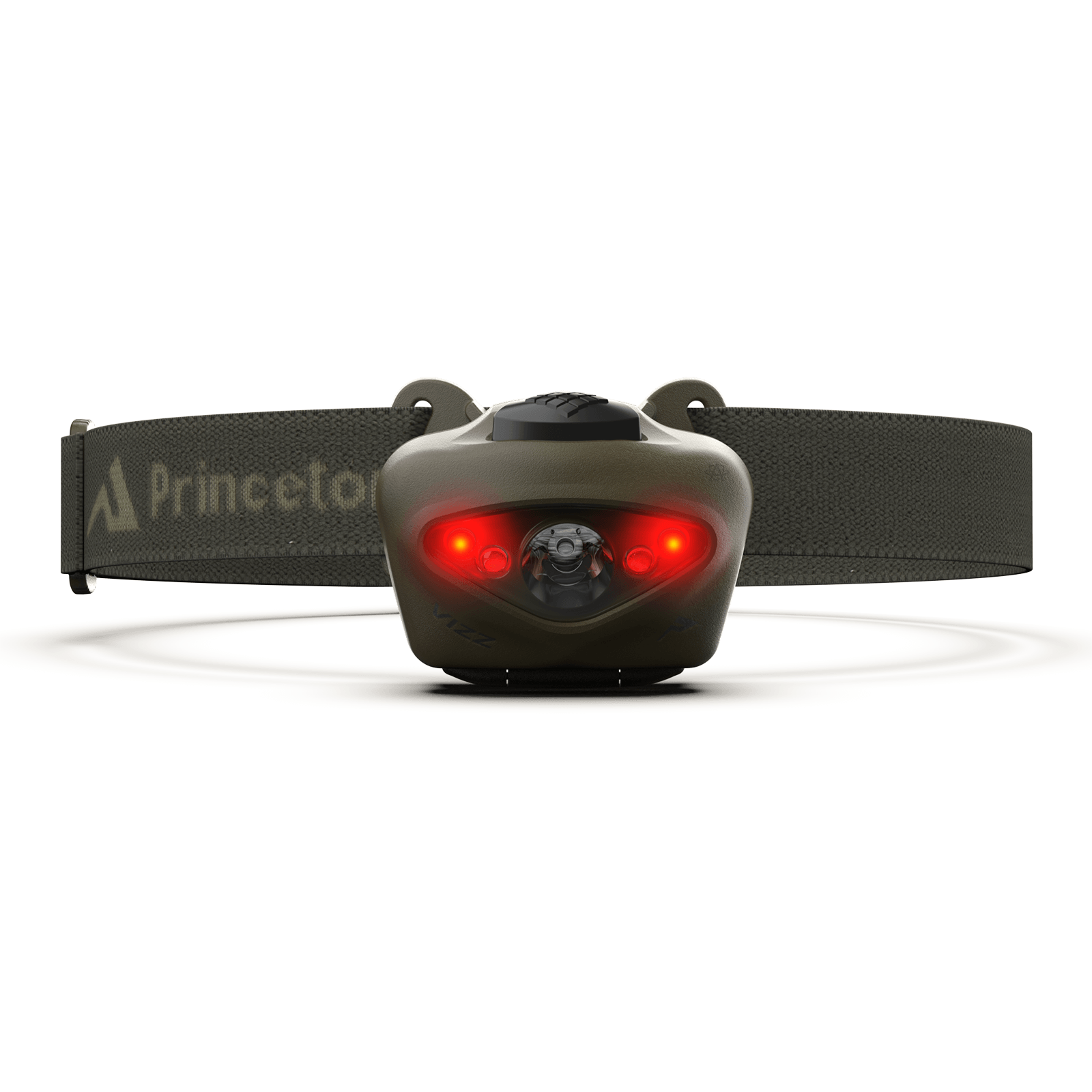 Princeton Tec Vizz 550 RGB MPLS Headlamp - 550 Lumens Ultra-Bright LED Light with 33-Hour Runtime - Perfect for Camping, Hiking, Running & Outdoor Adventures