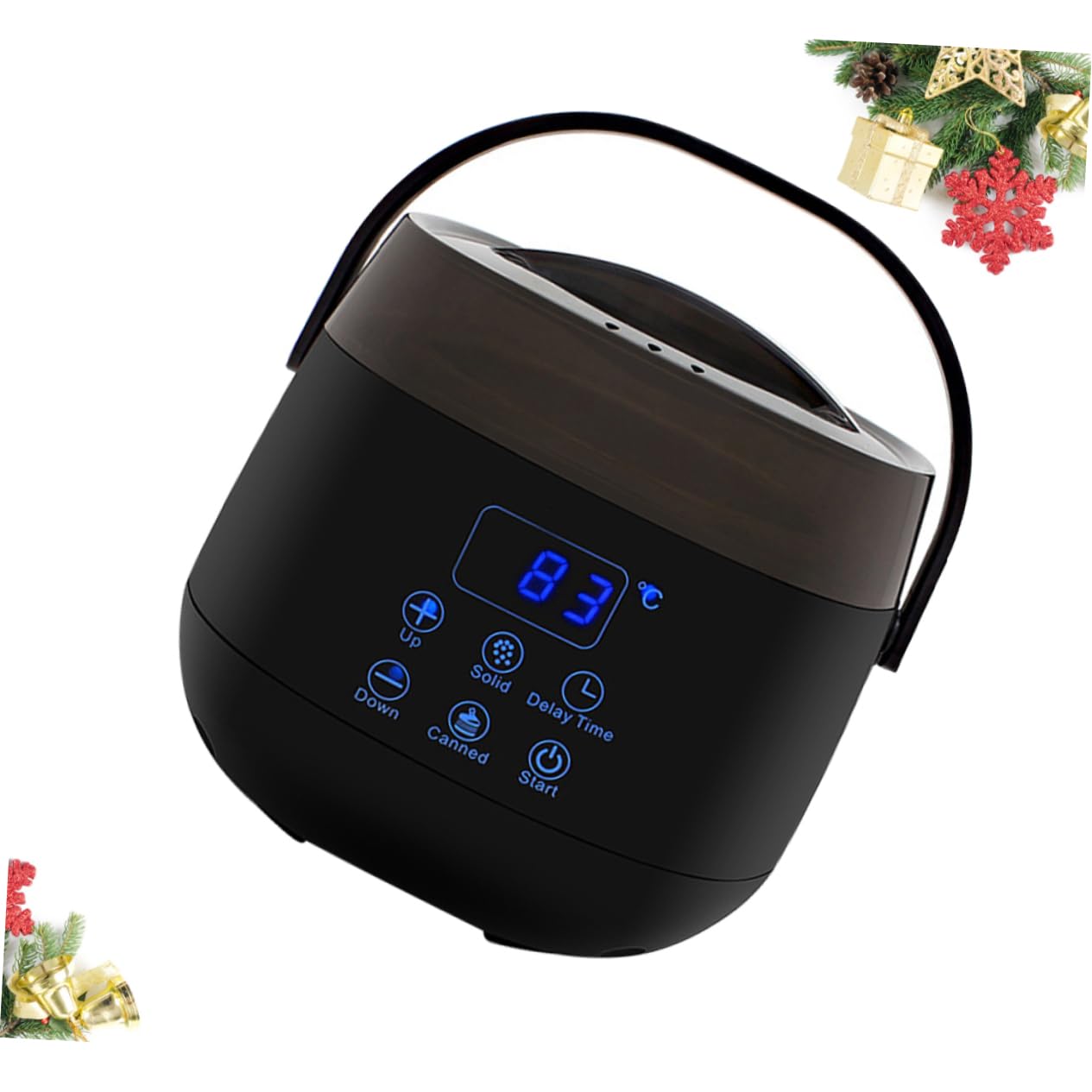 NOLITOY Professional Wax Warmer Machine for Hair & Body - Black Wax Heater for Smooth Wax Removal - Perfect for Salon, Spa & Home Use