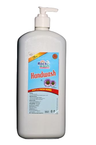 Organic Rock Wash Hand Soap - Gentle & Natural Hand Cleanser for Dry & Sensitive Skin | Perfect for Kitchen, Bathroom & Travel Use