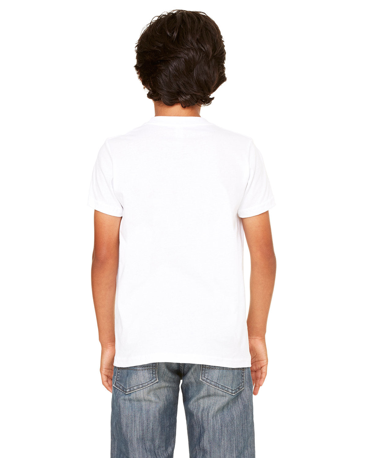 Bella + Canvas 3001Y Youth Jersey T-Shirt - Soft Cotton Short Sleeve Tee for Kids & Teens - Perfect for School, Sports & Everyday Wear
