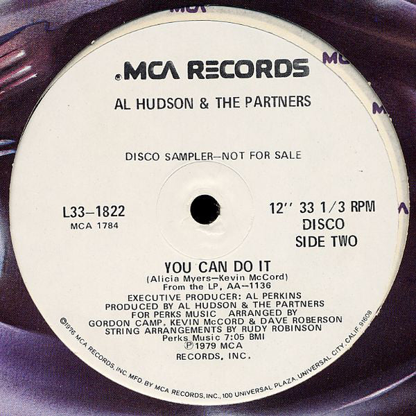 Al Hudson & The Partners - You Can Do It (12