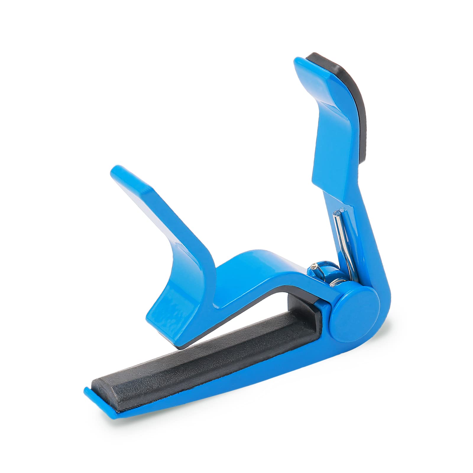 Premium Aluminum Guitar Capo for Acoustic & Electric 6-String Guitars - Blue | Professional Musician Accessory for Live Performances & Studio Recording
