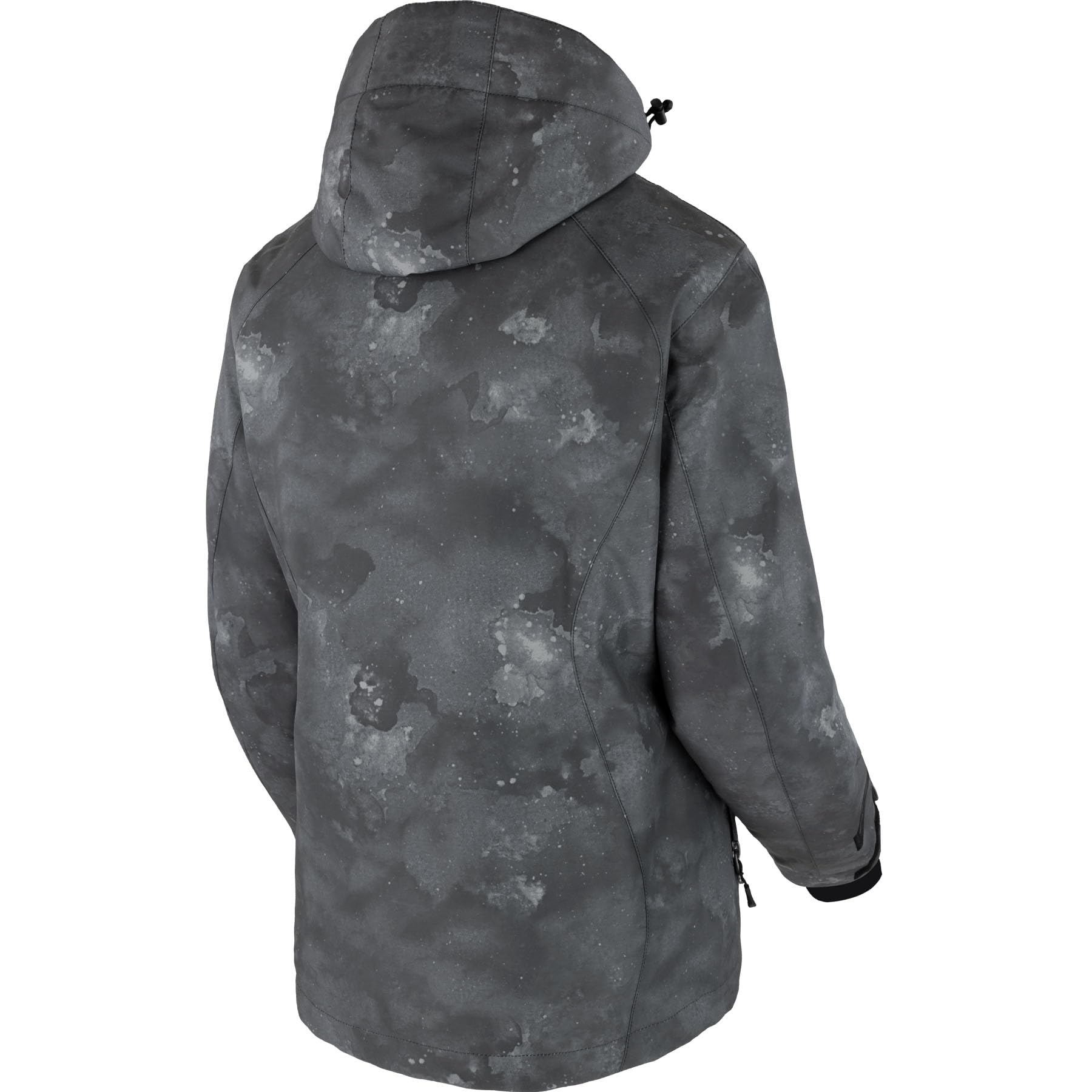 FXR Women's Fresh Jacket 2025 - Waterproof Windbreaker with Fleece Lining (Charcoal Ink/Black, Size 14) | Winter Snow Sports, Skiing, Snowboarding & Outdoor Activities