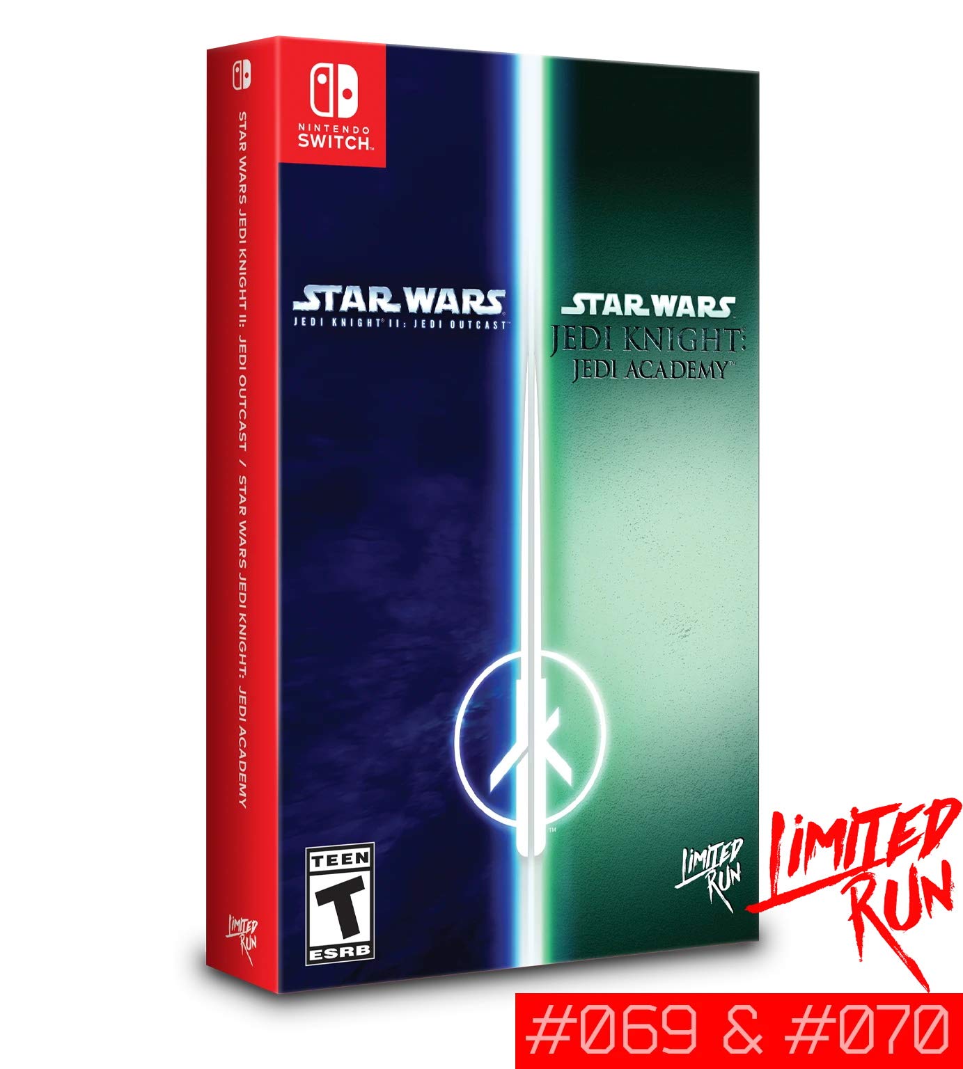 Star Wars Jedi Knight II: Jedi Outcast & Jedi Academy - Limited Run #69 & #70 - Nintendo Switch Game - Action Adventure for Sci-Fi Fans - Perfect for Home Gaming and Collectors