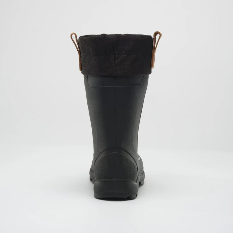 Kamik Black Tundra Jr Boot - Waterproof Winter Snow Boots for Kids - Perfect for Outdoor Play, Snowy Adventures & Cold Weather