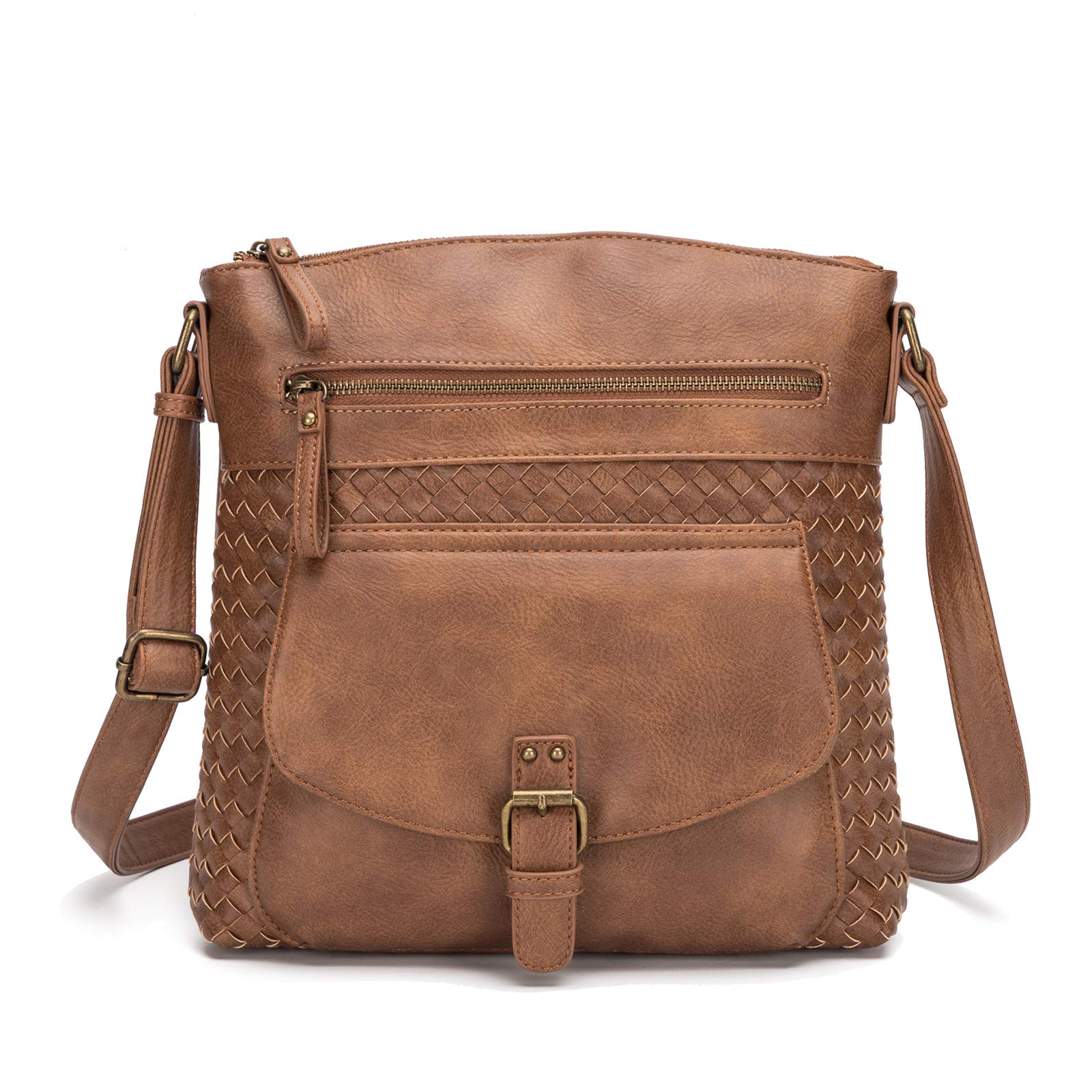 KouLi Buir Women's Crossbody Purse - PU Leather Shoulder Handbag with Multiple Pockets, Sling Bag for Everyday Use, Work, Travel and Shopping