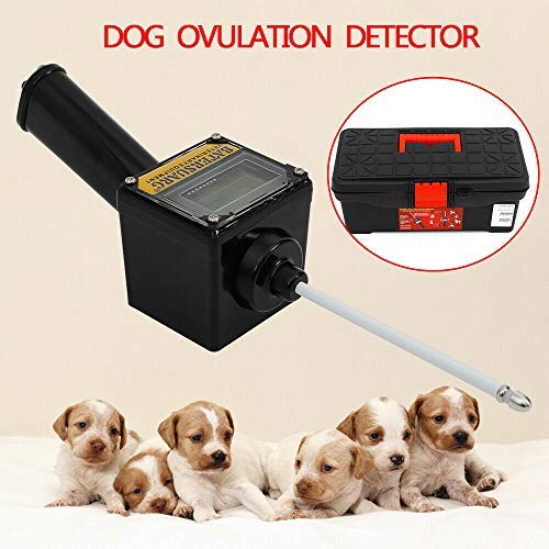 Gdrasuya10 Dog Ovulation Tester - Canine Pregnancy Planning & Breeding Tool for Veterinarians & Breeders - Accurately Detect Optimal Mating Time with Case - Perfect for Dog Breeding, Veterinary Clinics & Home Use