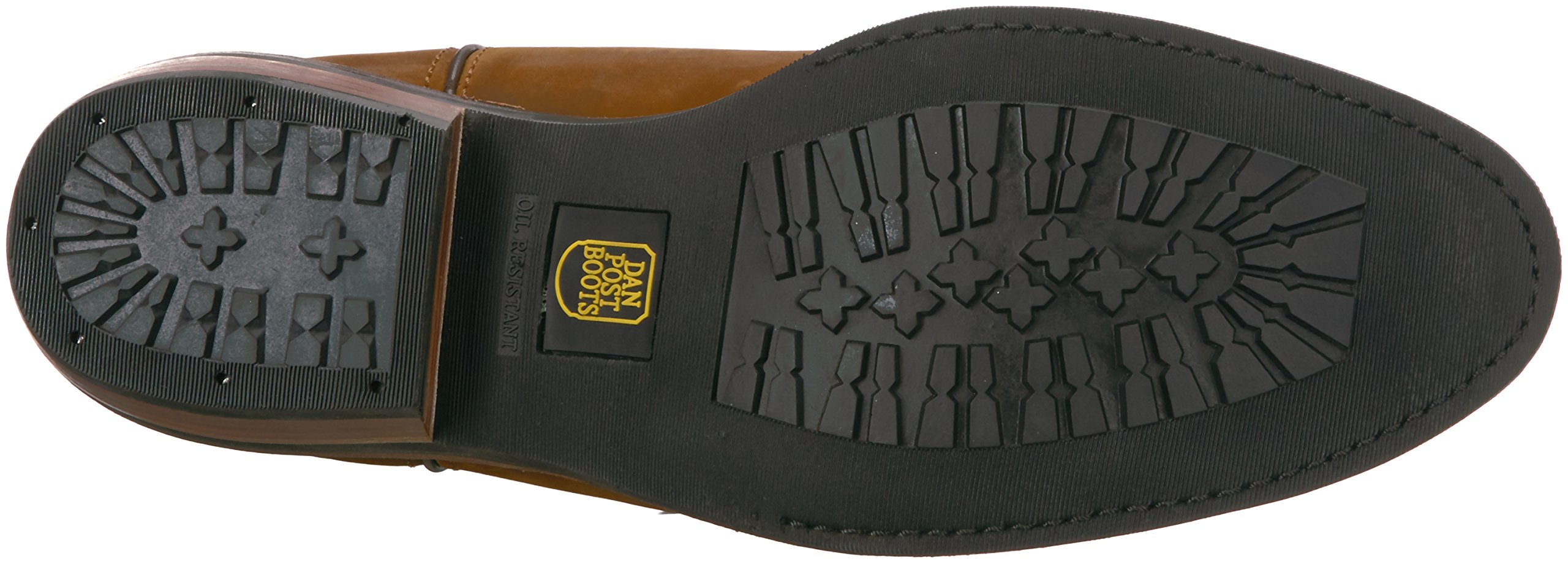 Dan Post Men's Albuquerque Waterproof Work Boots - Black Safety Shoes for Construction, Hiking & Outdoor Work | Durable Non-Slip Work Boots for Men