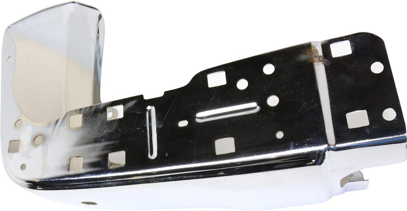 Garage-Pro Rear Driver Side Bumper End Replacement for 2014-2021 Toyota Tundra - Chrome Finish | Perfect for Off-Roading, Truck Upgrades & Accident Repairs