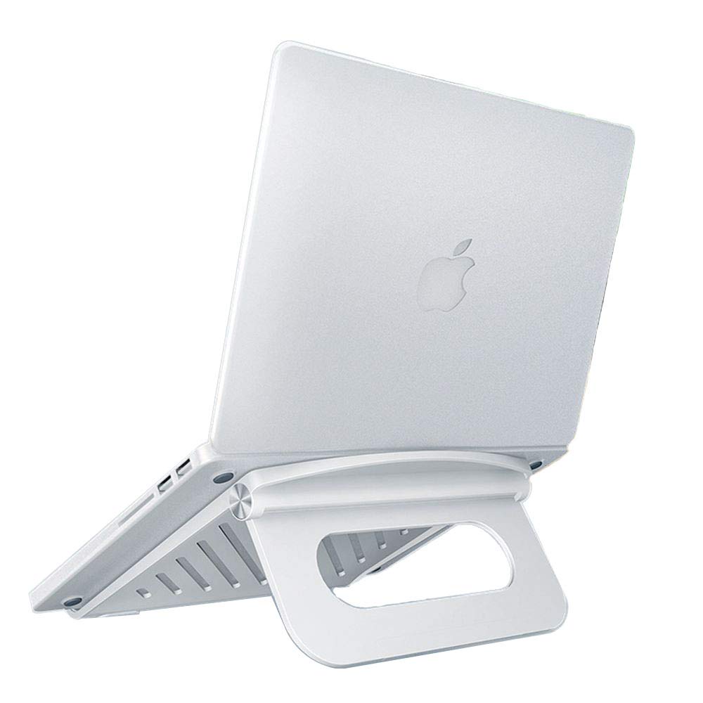 Adjustable Foldable Laptop Stand for MacBook, Dell XPS, HP - Ergonomic Notebook Holder for 10-17 Inch Laptops - Perfect for Home Office, Gaming & Travel Use