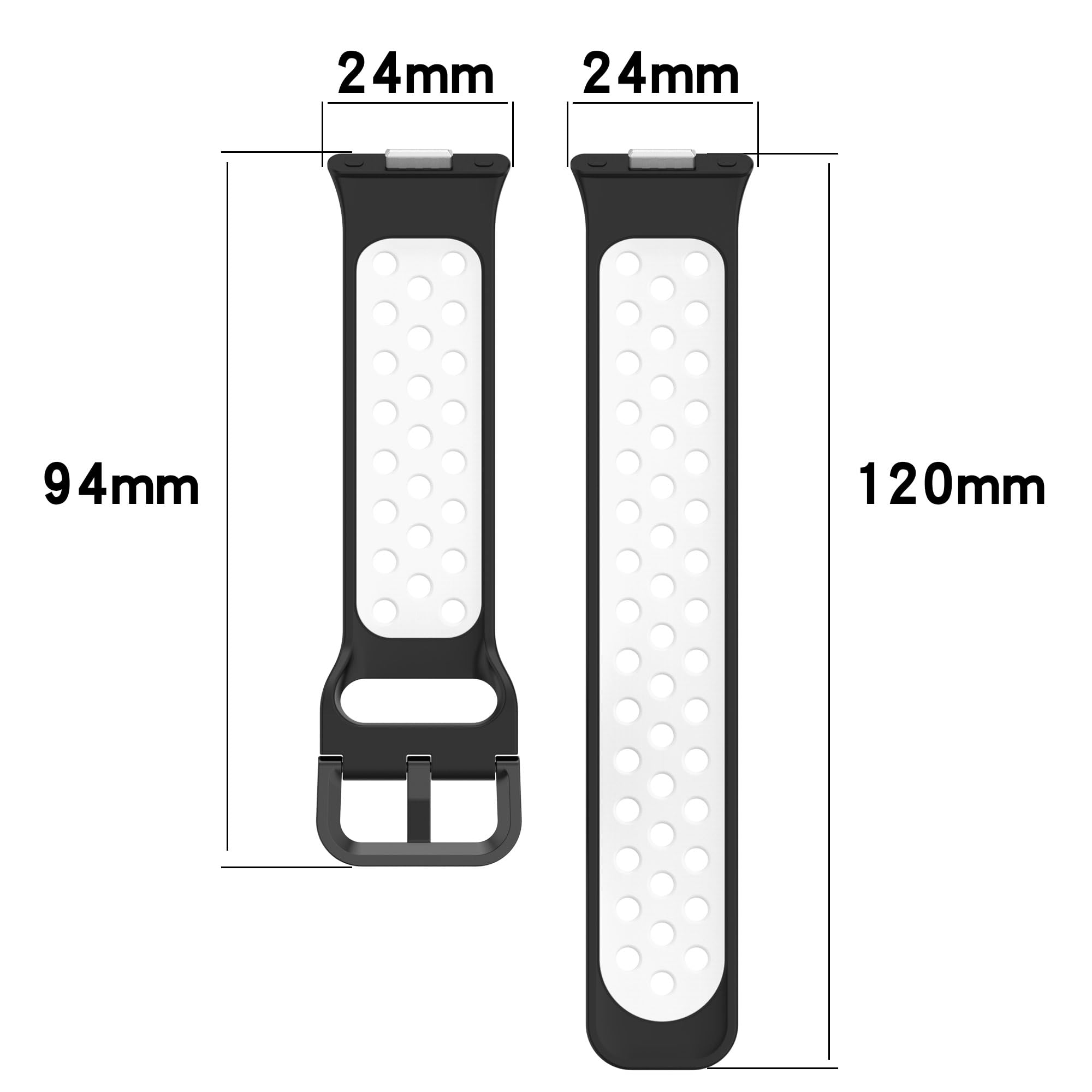 AISPORTS Silicone Replacement Band for Huawei Watch Fit 3 - Soft, Flexible & Breathable Watch Strap with Metal Buckle - Compatible with Huawei Watch Fit 3 for Men & Women - Perfect for Sports, Workouts & Everyday Wear