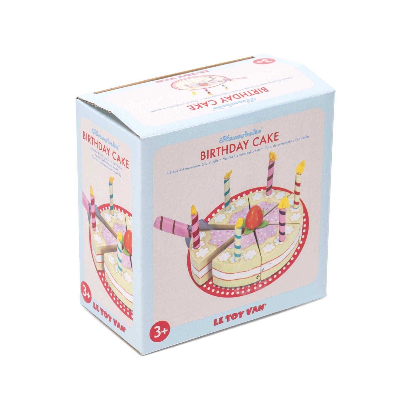 Delicious Sliceable Birthday Cake with Decorative Candles - Perfect for Birthday Parties, Celebrations & Special Occasions