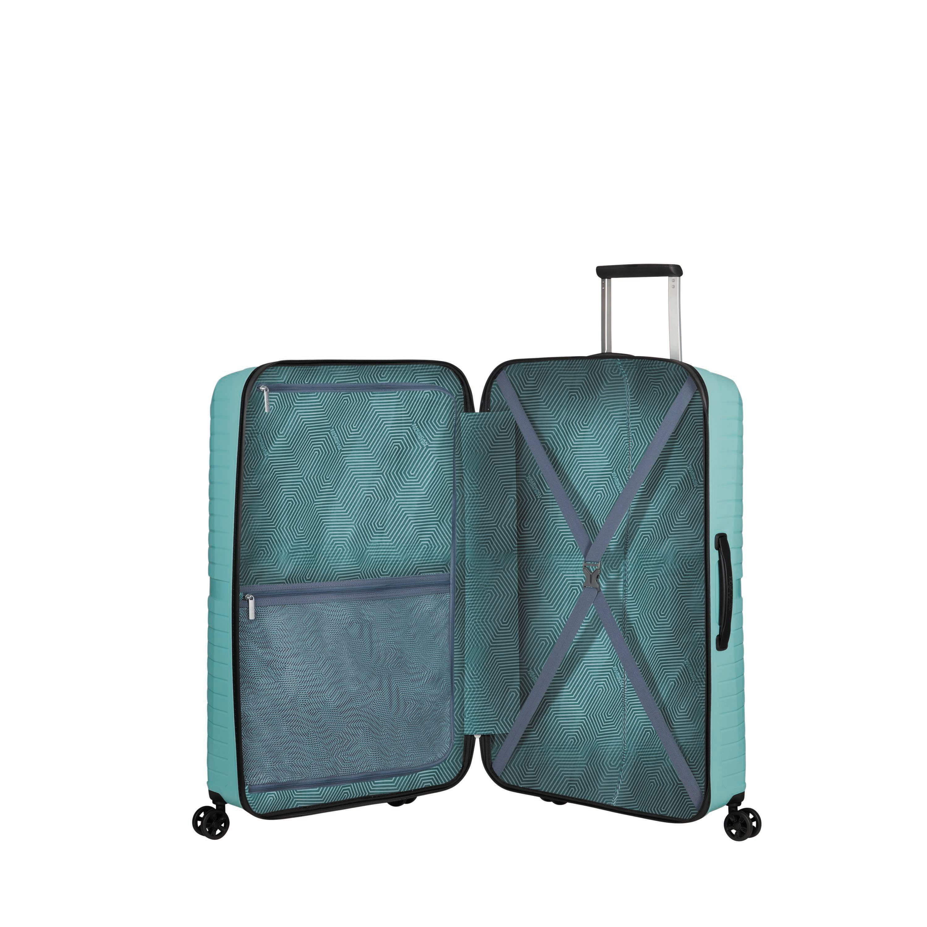 American Tourister Airconic Spinner Large Suitcase - Lightweight Expandable Check-in Luggage with 4 Multi-Directional Wheels for Travel, Business Trips & Vacations