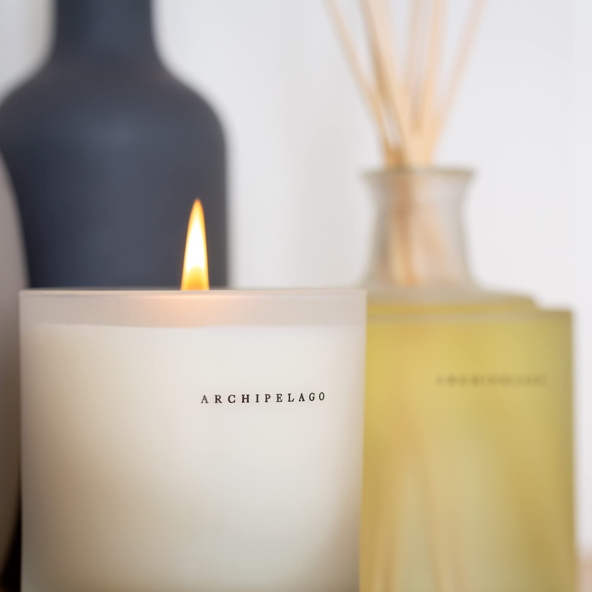 **Archipelago Botanicals Havana XL Scented Candle - 3 Wick Premium Hand-Poured Wax Blend, 10 Oz Glass Jar with Gift Box, Lead-Free Cotton Wicks, 60-Hour Burn Time - Perfect for Home Decor, Relaxation & Gifts**