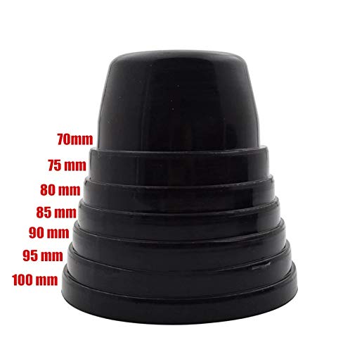 Flashtech Universal Headlight Backcap - 10 Pack Bulk Set for Car, Truck, SUV & Motorcycle Headlight Assembly Replacement - Durable & Weatherproof Design