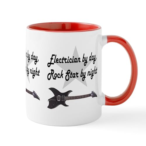 White/Red Inside - ELECTRICIAN Mug