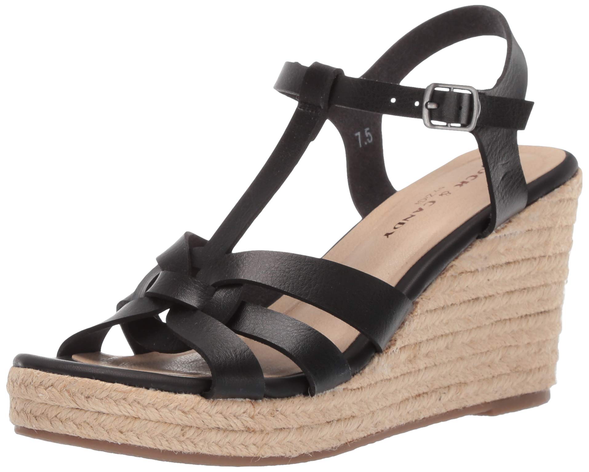 Rock & Candy Women's Fola Wedge Sandal - Comfortable Summer Casual Shoes for Beach, Vacation & Everyday Wear