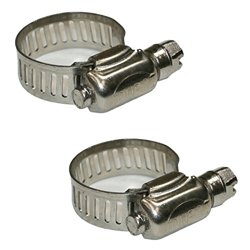 DeWalt D55154 Air Compressor Replacement Hose Clamp (2 Pack) - 5140038-48-2PK - Perfect for Workshop & Construction Site Repairs