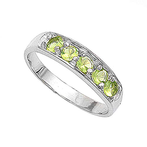 Green (Simulated Peridot)