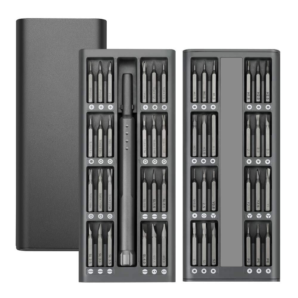 **POWERGIANT Mini Precision Screwdriver Set - 48 Magnetic Bits with Portable Case, Repair Tool Kit for Eyeglasses, Smartphone, Laptop, Watch & Jewelry - Perfect for DIY, Electronics & Home Repairs**