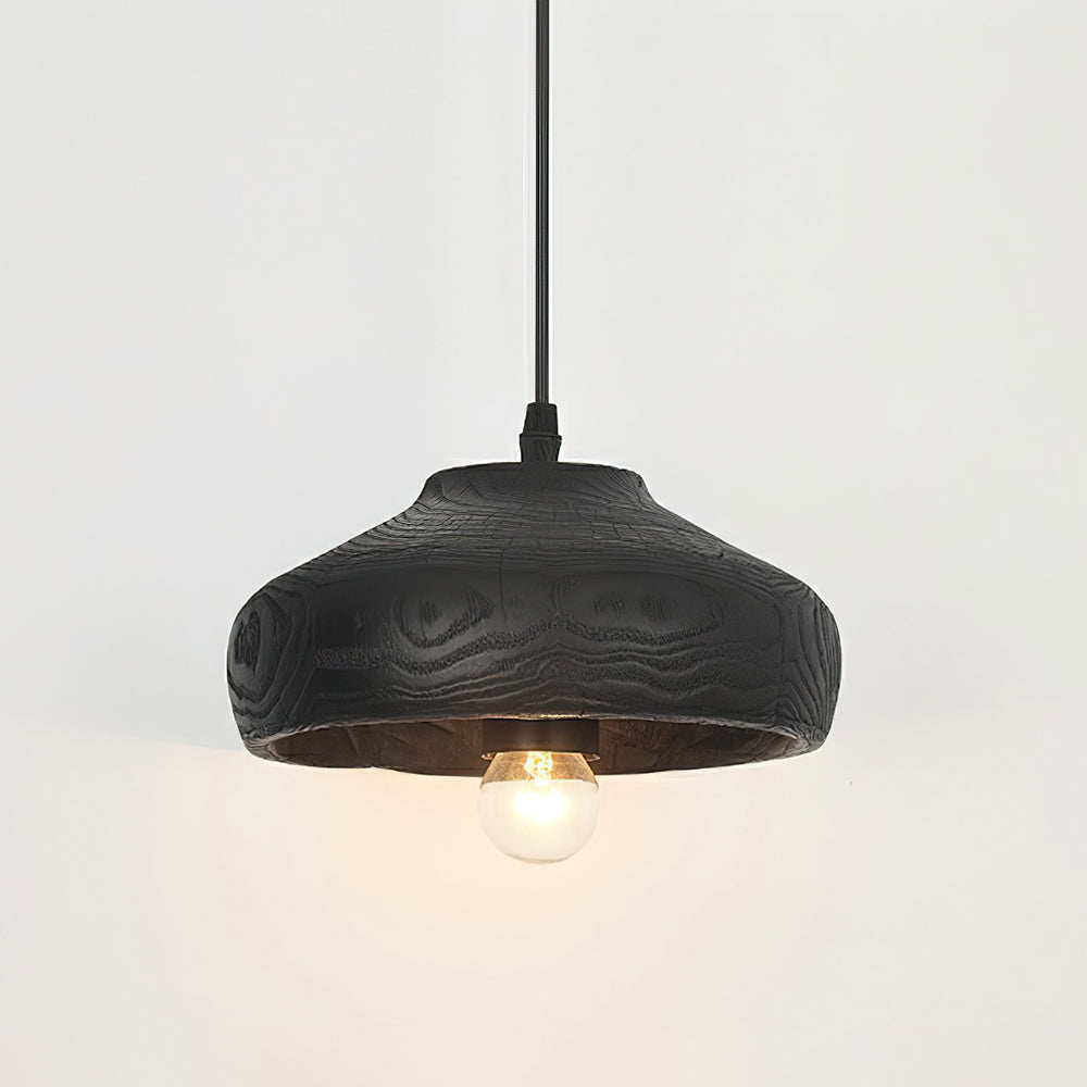 Ashen Wave Pendant Light - Modern Scandinavian Style Ceiling Lamp for Dining Room, Kitchen Island, Living Room & Bedroom Lighting