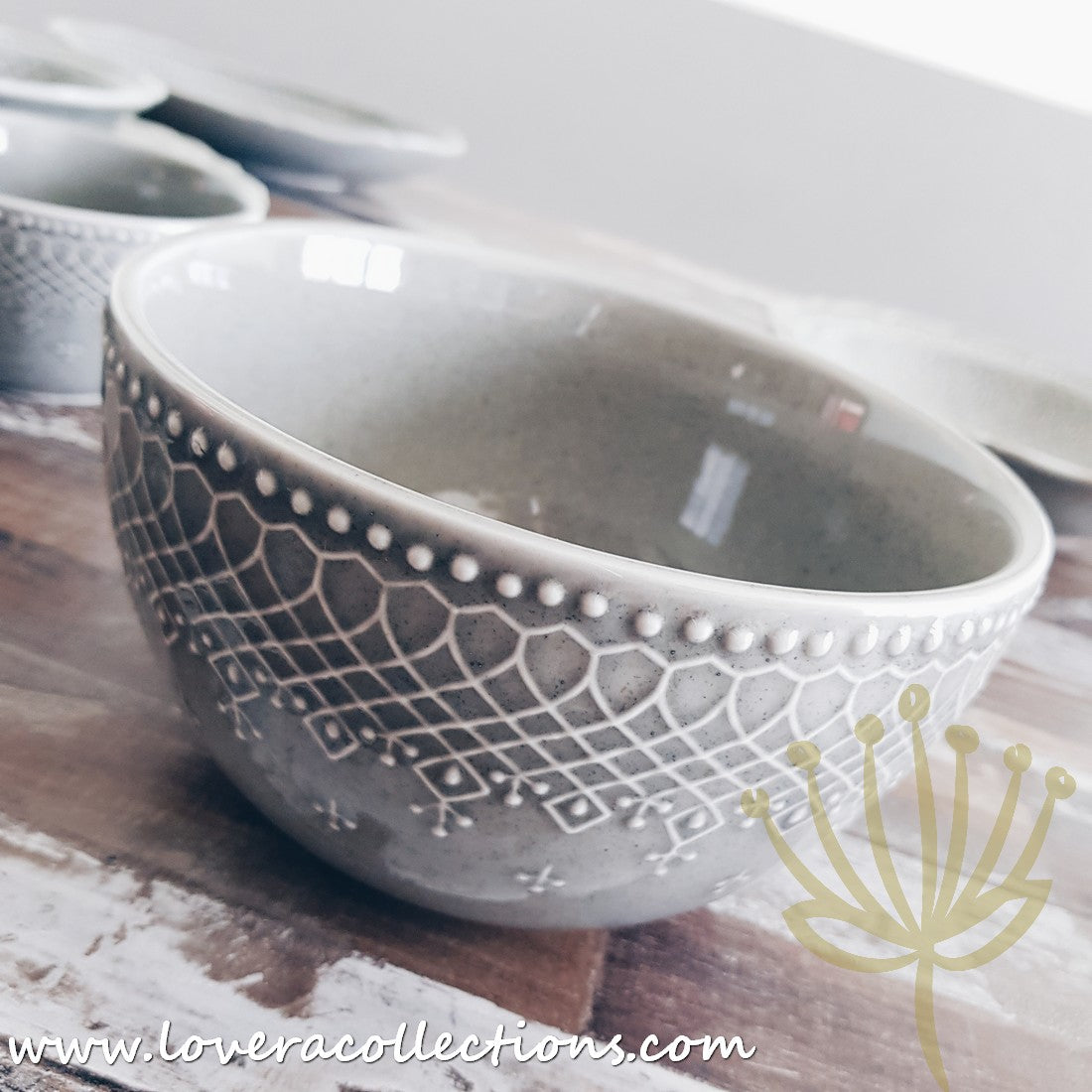 French Lace Dinnerware Set - Elegant Porcelain Plates & Bowls for Formal Dining, Wedding Reception & Holiday Table Setting (50% Off Limited Time Sale)