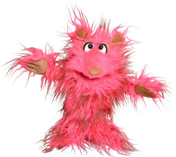 Zulu Friendly Monster 35cm Hand Puppet - Soft Plush Animal Puppet Toy for Kids, Storytelling & Classroom Activities (Code 215)