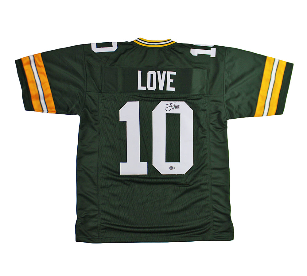 **Authentic Jordan Love Signed Green Bay Packers Custom Green Jersey – Limited Edition for Collectors & NFL Fans – Perfect for Memorabilia Displays & Game Day Support**