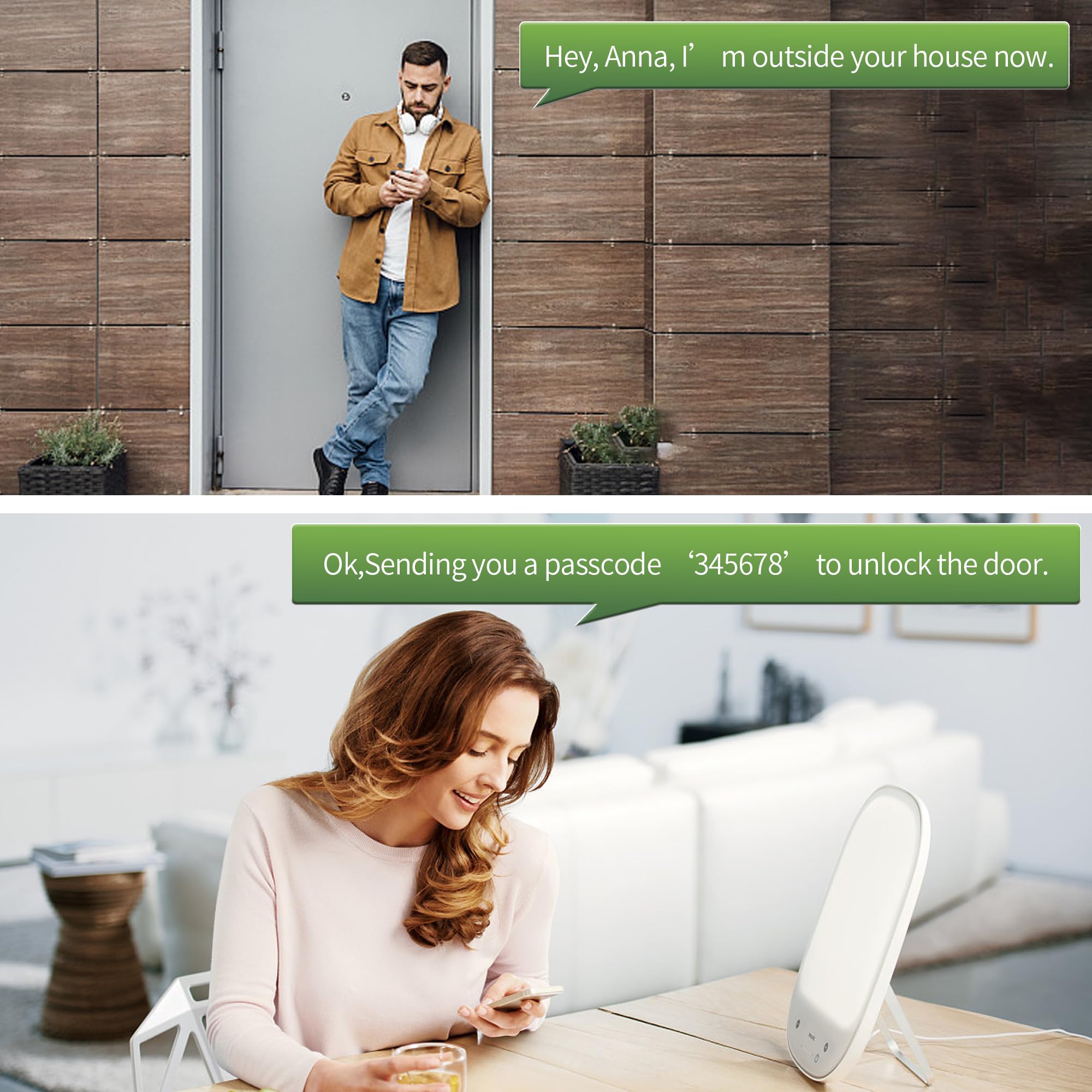 Harfo Smart Door Lock - Keyless Entry Fingerprint & Keypad Digital Door Lock with Full App Control - Heavy Duty Biometric Electronic Lock for Home Security (Black) - Perfect for Apartments, Smart Homes & Vacation Rentals