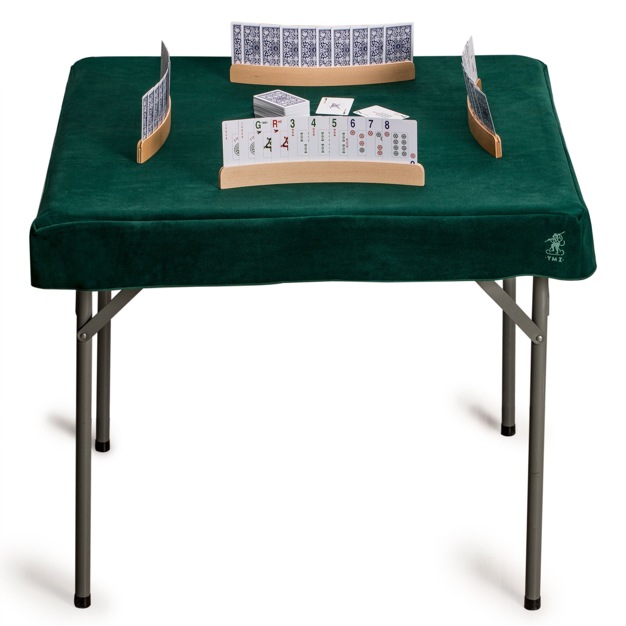 Yellow Mountain Imports Professional Grade Table Cover for Poker, Cards, Mahjong, Board Games & Tile Games - Perfect for Game Nights, Casino Parties & Family Gatherings