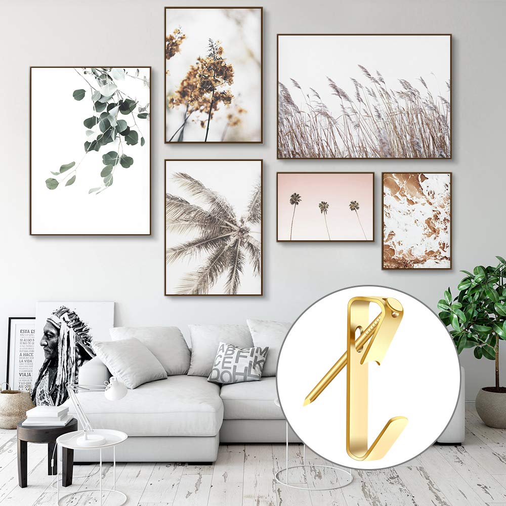 225-Piece Picture Hanging Kit with Easy Level Ruler, 2 Hammers & Wall Hanging Hardware - Perfect for Frames, Mirrors & Home Decor Installation