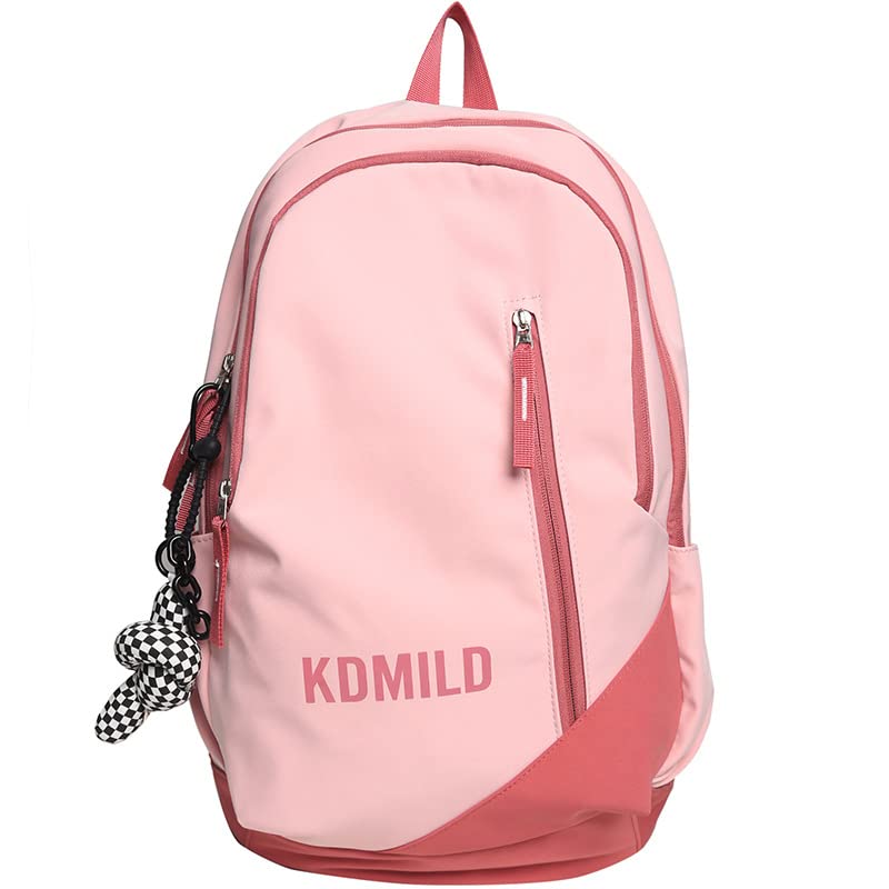 Cute Kawaii Backpack with Pendant Accessories - Aesthetic Japanese Ita Bag for School, Travel & Cosplay - Pink Tote Bag for Girls & Teens - Perfect for Anime Conventions, College & Daily Use